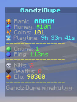 GandziHub (Old TAB scoreboard I'd made)